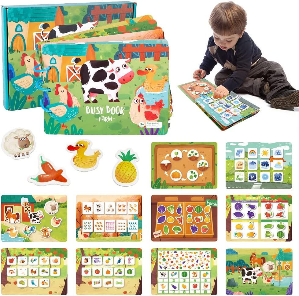 4 Styles Montessori Busy Book